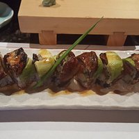 Shrimp tempura eel roll