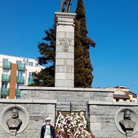 Hadzhi Dimitar monument in Sliven.