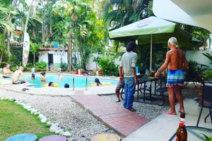 Piscina e praia
