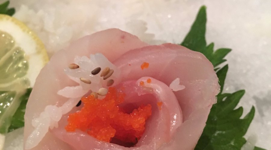 Sushi art rose