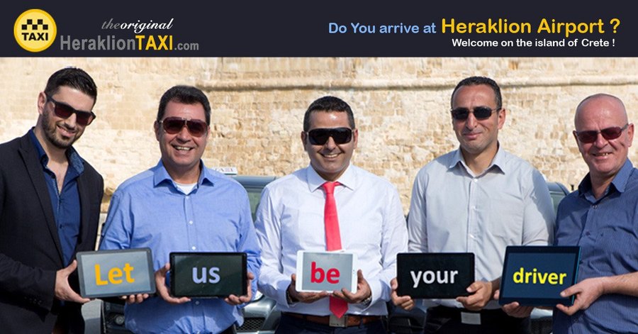 Heraklion Crete Airport // Taxi Transfers all over Crete island
