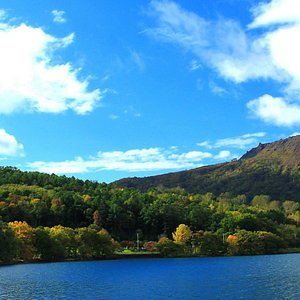 秋の洞爺湖