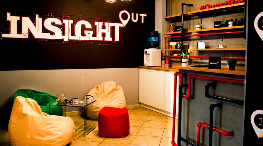 Cozy chill-out zone where you can share your impressions