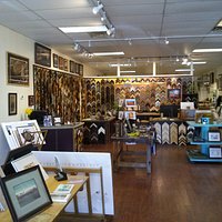 Old Town Frame Company features a gallery of local art and a full custom frame shop