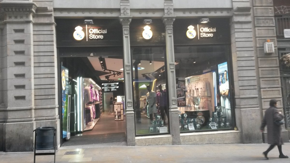 Tienda oficial real madrid en barcelona