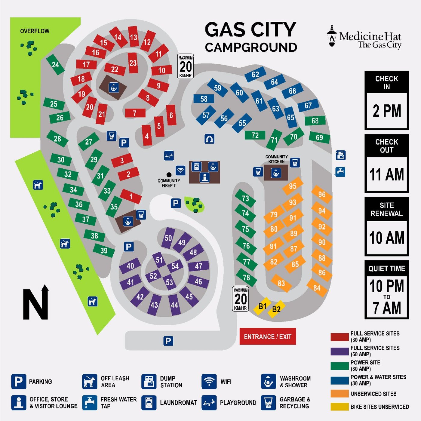 GAS CITY CAMPGROUND (Medicine Hat, Canadá) - opiniones y comentarios ...