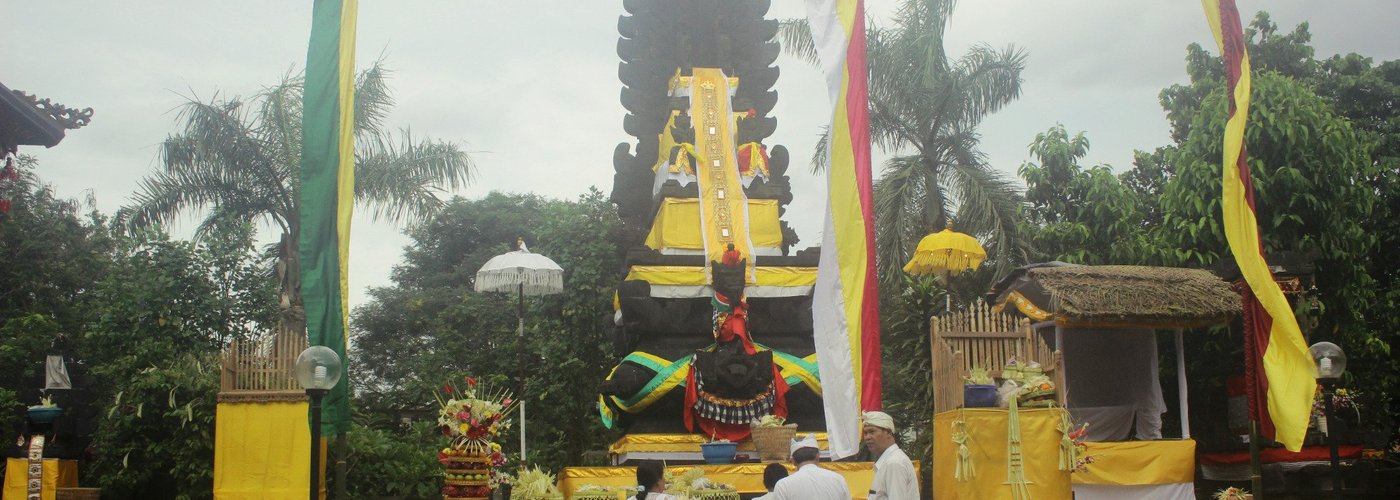 Melaspas Ceremony at Pura Parahyangan Jagat Guru
