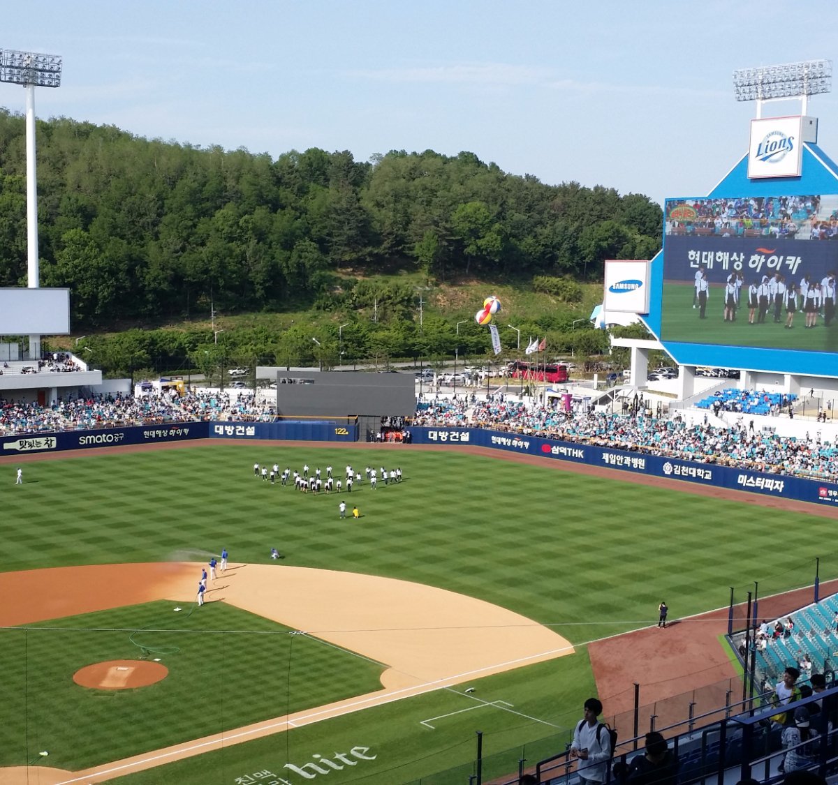 Here's Why The Korean Baseball Team Samsung Lions And Fans Call