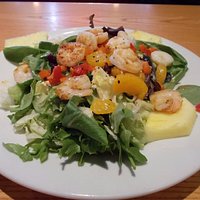 Chili's, Bullhead, AZ. Just look at our salad. Excellent.