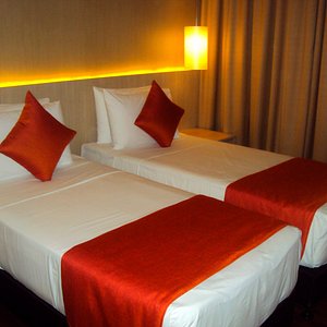 Anarva Mount Lavinia Hotel & Spa in Dehiwala-Mount Lavinia, image may contain: Bed, Furniture, Bedroom, Room