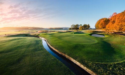 En av kommunens sju golfbanor