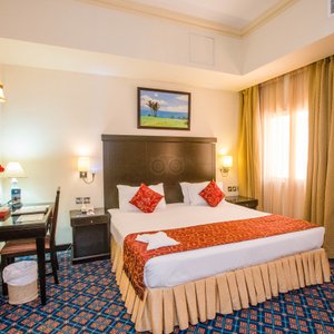 The King Sized Bed Room at the Regent Beach Resort