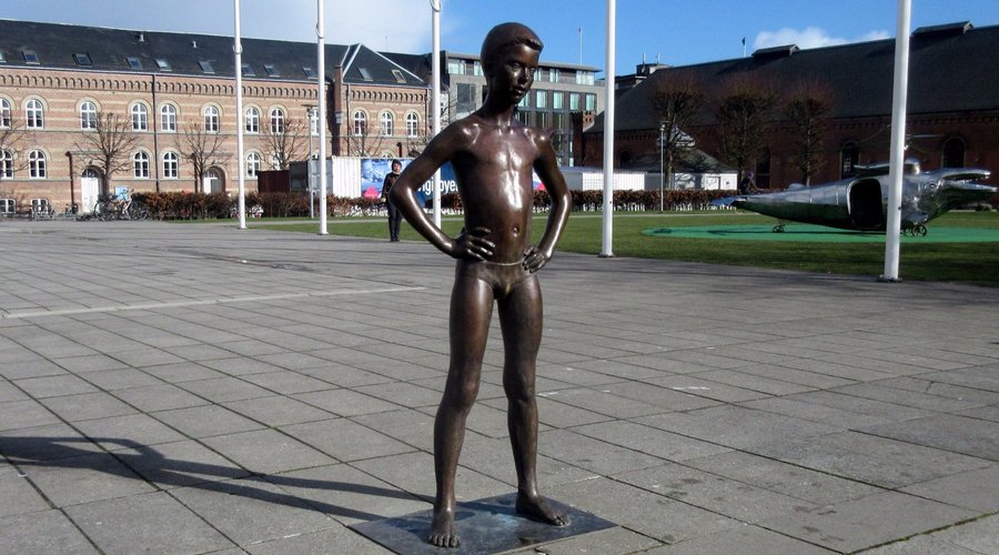 Set fra vest. Musikskolen og Ridehuset i baggrunden