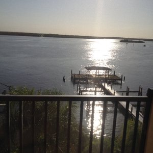 View of the Marco River from Sunrise Bay Resort