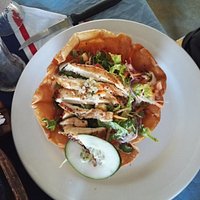 Salade del pollo délicieuse