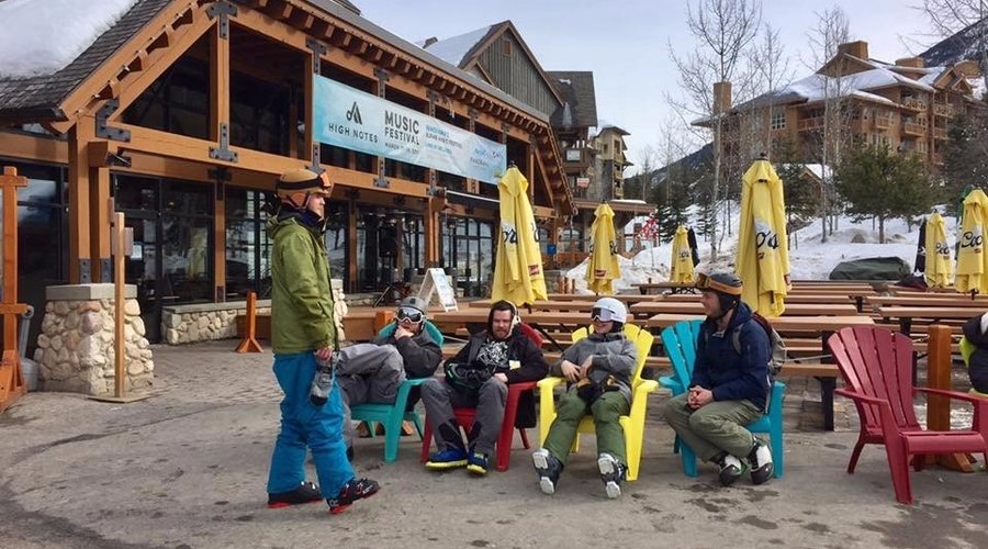 About to start our day on the slopes