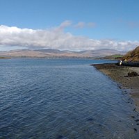 Walk at low tide, looking north