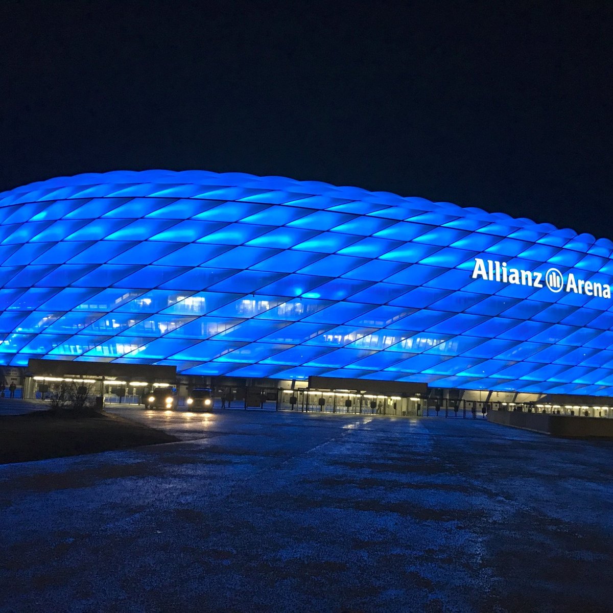 Allianz Arena At Night Wallpaper