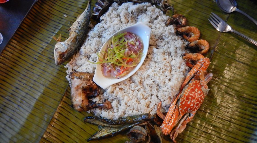 Seafood boodle.