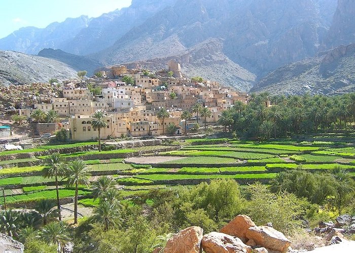 peaceful village
