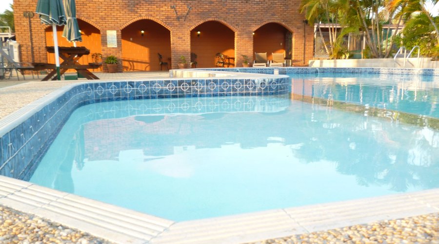 Have a cool dip and spa