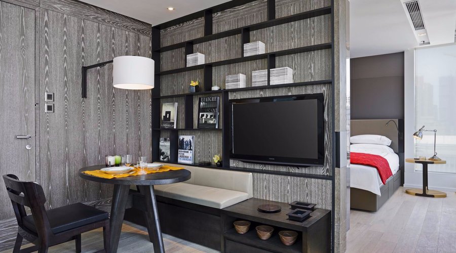 One bedroom suite - Living Room 