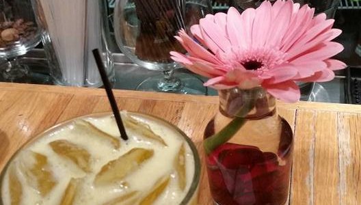 Solstice Margarita - Jalapeno Infused Tequila, Passion Fruit Puree, Lime Juice and Agave