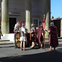 Another photo outside the Guildhall, Beverley Passion Play 2016