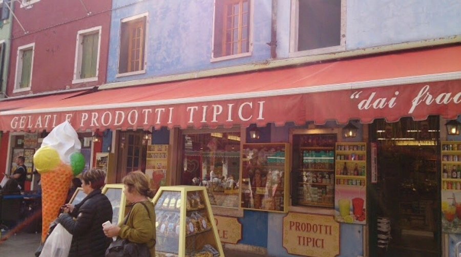 Dai Fradei, Gelateria
