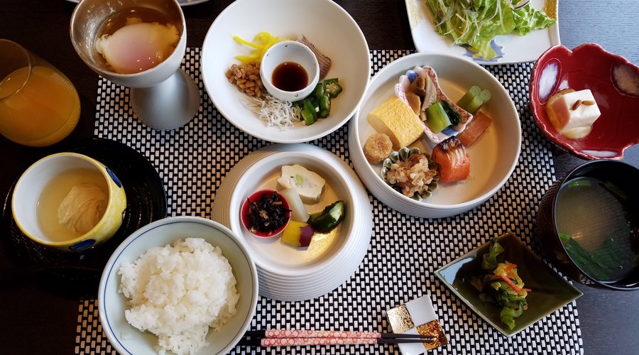 朝食も豪華