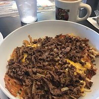 Cheesesteak Hash Brown Bowl