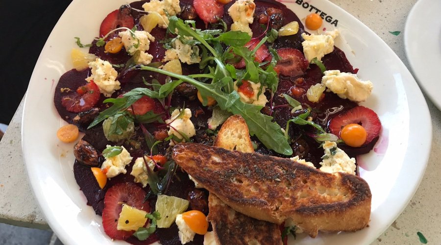 Beetroot carpaccio