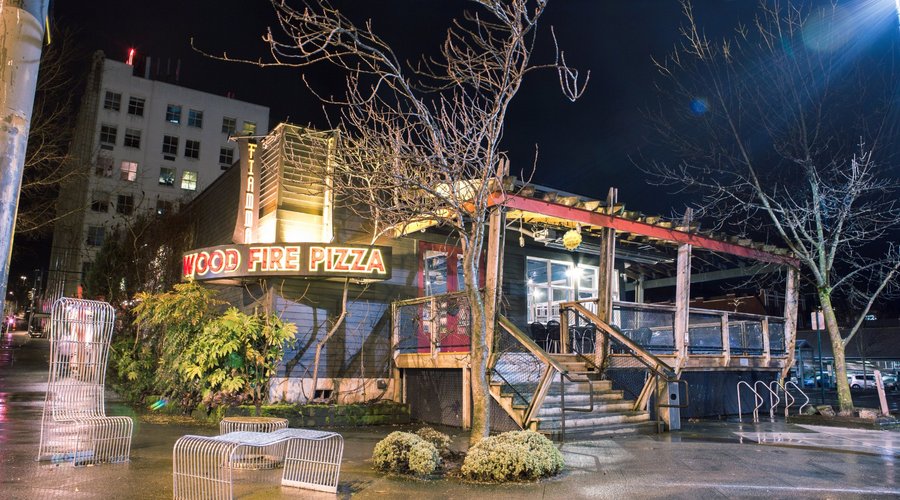 La Fiamma is right in the heart of Downtown Bellingham, on the corner of Railroad and Chestnut.