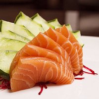 Sashimi de salmão