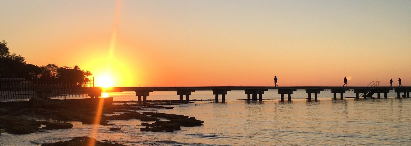 Sunrise in Key West at Casa Marina.