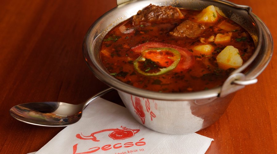 Original Hungarian goulash soup
