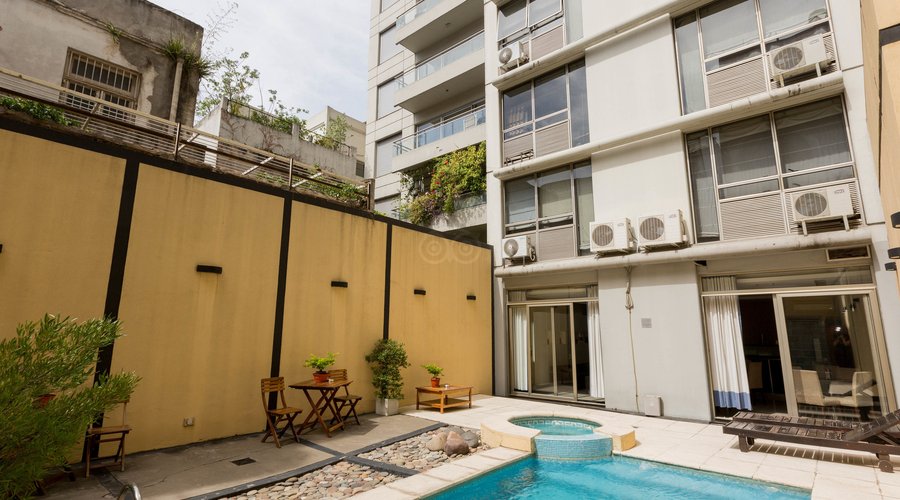 The Pool at the Ayres de Recoleta Hotel