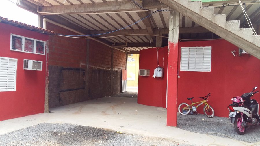 Estacionamento fechado do Hotel