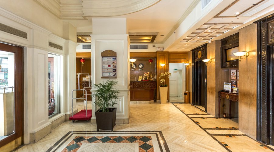 Lobby at the Networld Hotel Spa & Casino