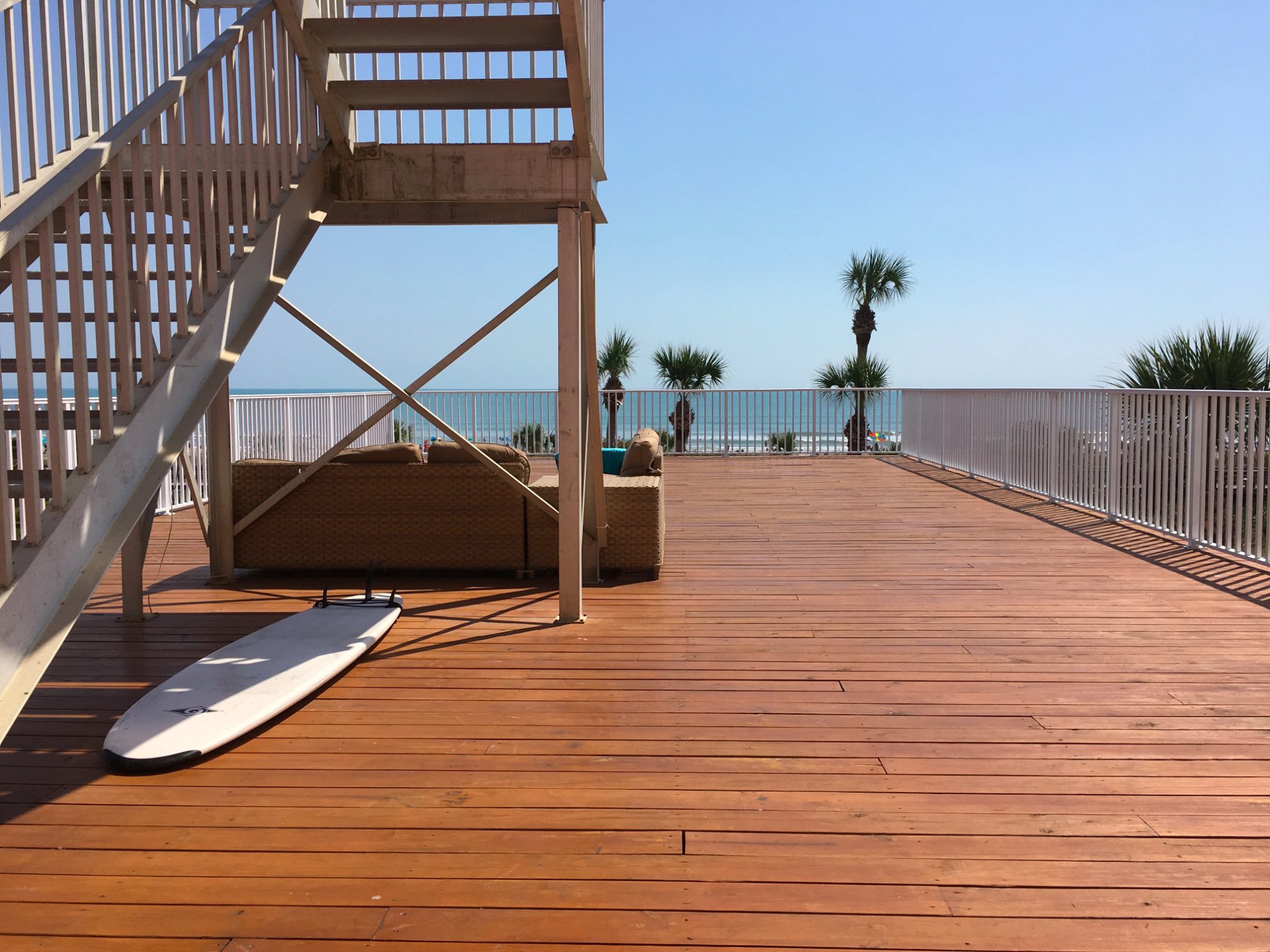 THE INN AT COCOA BEACH Updated 2024 Prices Hotel Reviews FL   Deck Off Of Honeymoon 