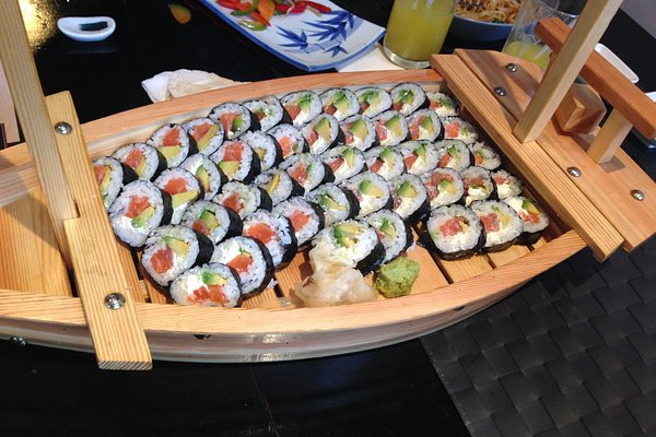 enjoying our japanese food - Picture of Westfield London - Tripadvisor