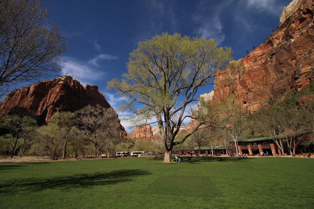 10 Atemberaubende Öko-Lodges USA 20 eco lodge USA - Zion National Park Lodge