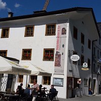 Das Montafoner Heimatmuseum am Kirchplatz in Schruns