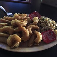 Victor Village Inn - my shrimp plate
