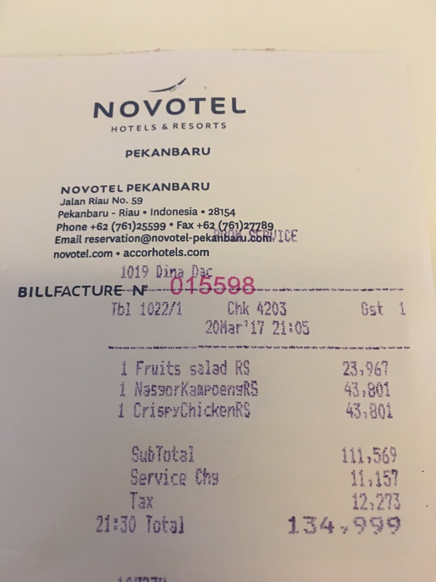 Hotel photo 82 of Novotel Pekanbaru.