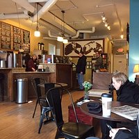 Brewpoint Coffee Elmhurst Interior