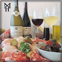 Fantastic wines and french cold cuts
