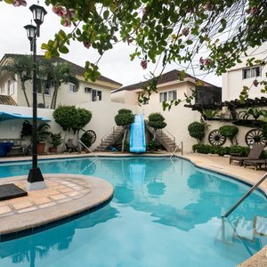 The Pool at the Crown Regency Suites Mactan