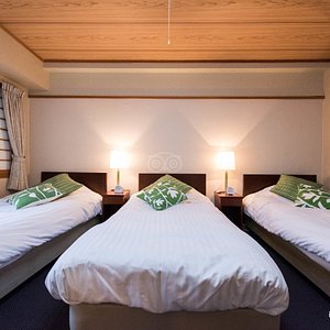The Triple Room at the Hakuba Yamano Hotel