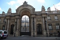 Of the Elysée Palace at 55 Rue du Faubourg Saint-Honoré in Paris
